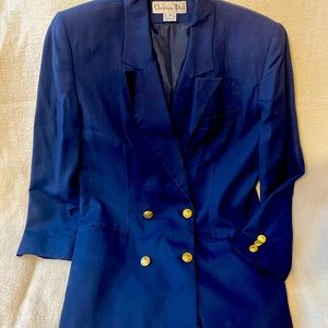 Vintage 1980’s authentic Christian Dior blazer